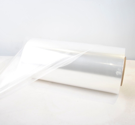 Transparent POF Heat Shrinkable Wrapping Centerfold Polyolefin Shrink Film Roll For Chocolate