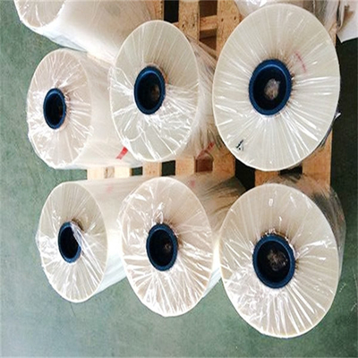 Excellent Tensile Strength POF Polyolefin Plastic Wrap Roll Film For Stretched Canvas