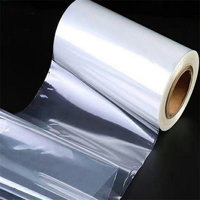 Moistureproof Transparent Glossy Centerfold Polyolefin Shrink Film For Packing