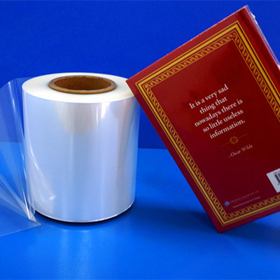 High Clarity Glossy Multi Layer Half Tube Polyolefin Shrink Film Roll For Book
