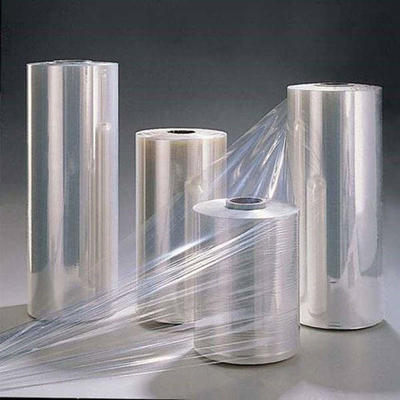 Thickness 15 Microns Center Folded POF Shrink  Film Material For Clothes Dryer