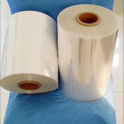 Transparent Glossy POF Plastic Film Egg Wrapping Polyolefin Heat Shrink Plastic Roll