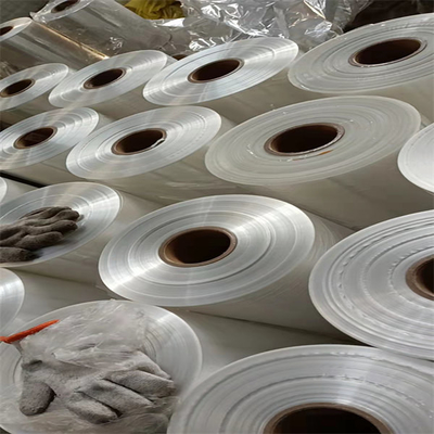 Transparent Plastic Roll High Shrinkage Rate 15microns POF Polyolefin Shrink Wrap Film Roll For Packing