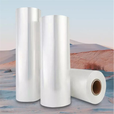 Double Layer 68 Cm Width / 25 Micron Thickness POF Shrink Film Material For Ironing Table